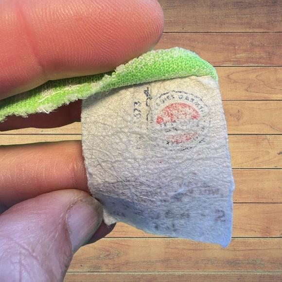 𝅺vintage mod dress 60s neon green 70’s Polyester Checkered Dress Union Made - Picture 10 of 12